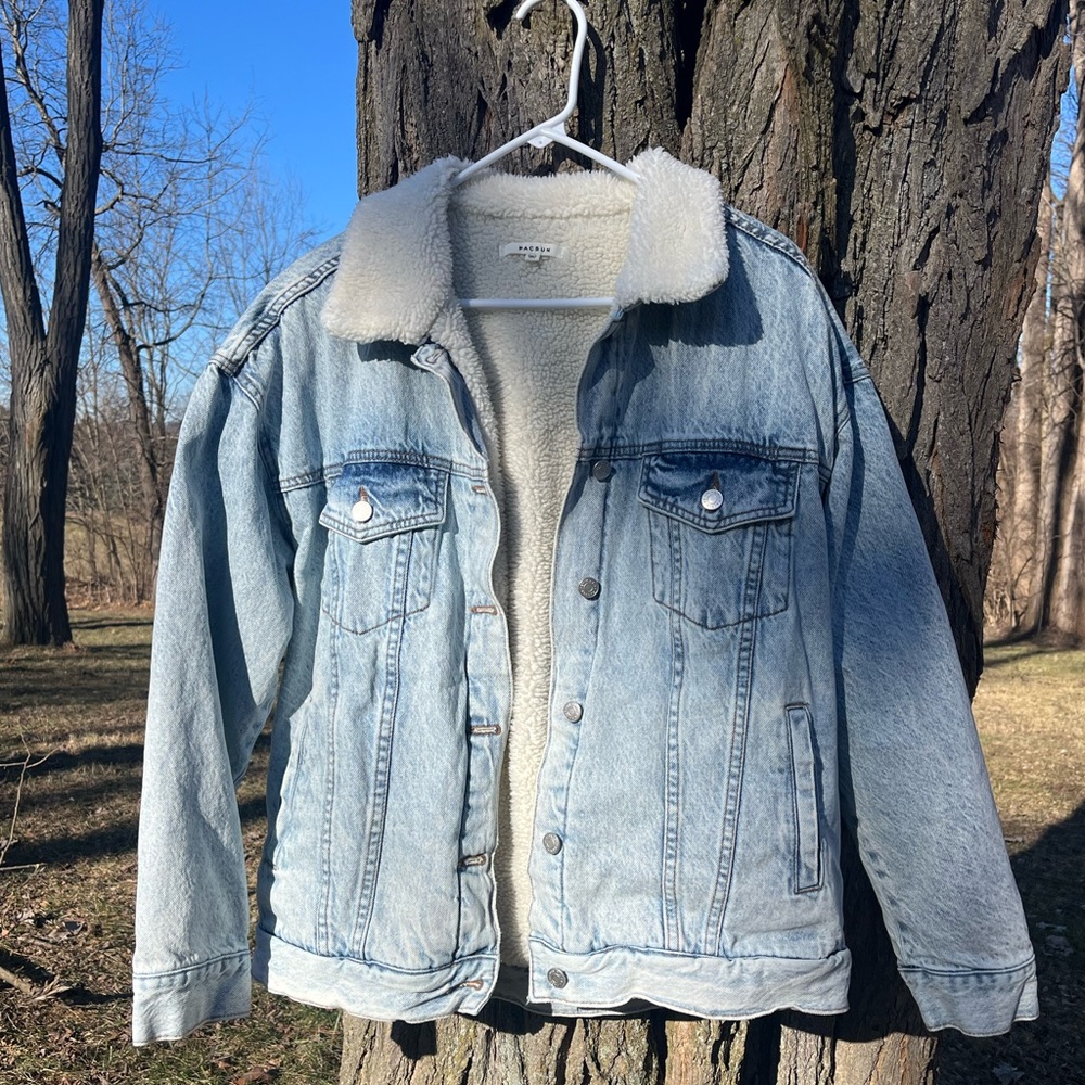 PacSun Sherpa Trucker Jacket